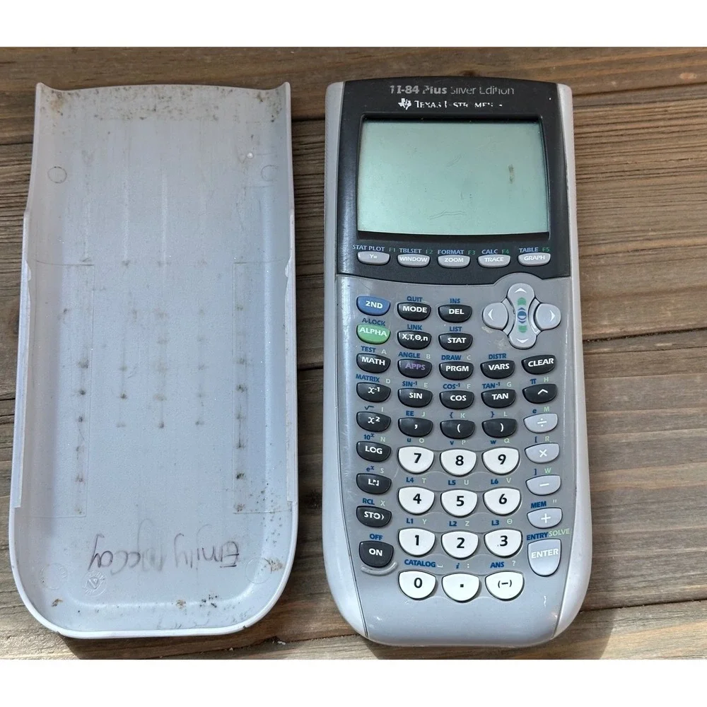 Texas Instruments TI-84 Plus Silver Edition Graphing Calculator Silver